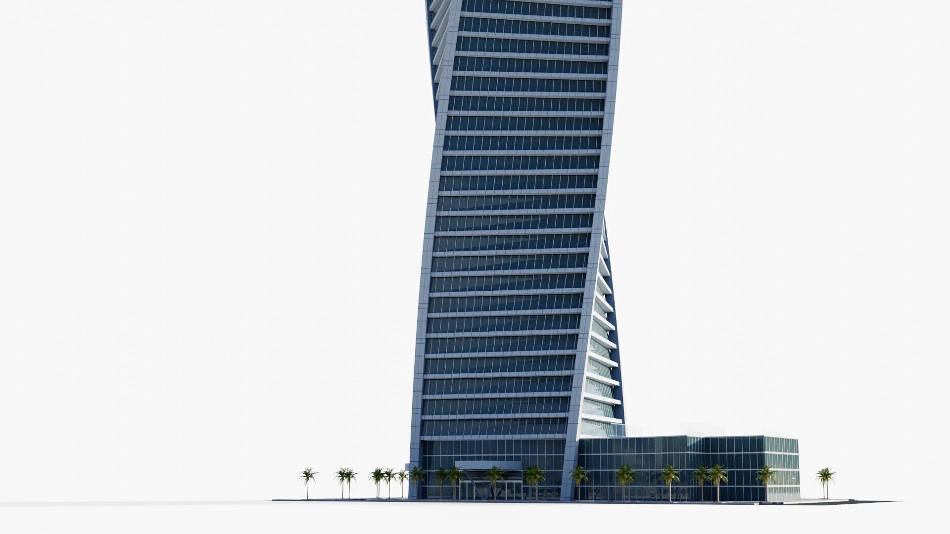 Al Majdoul Tower - saudi arabia 3D model_2