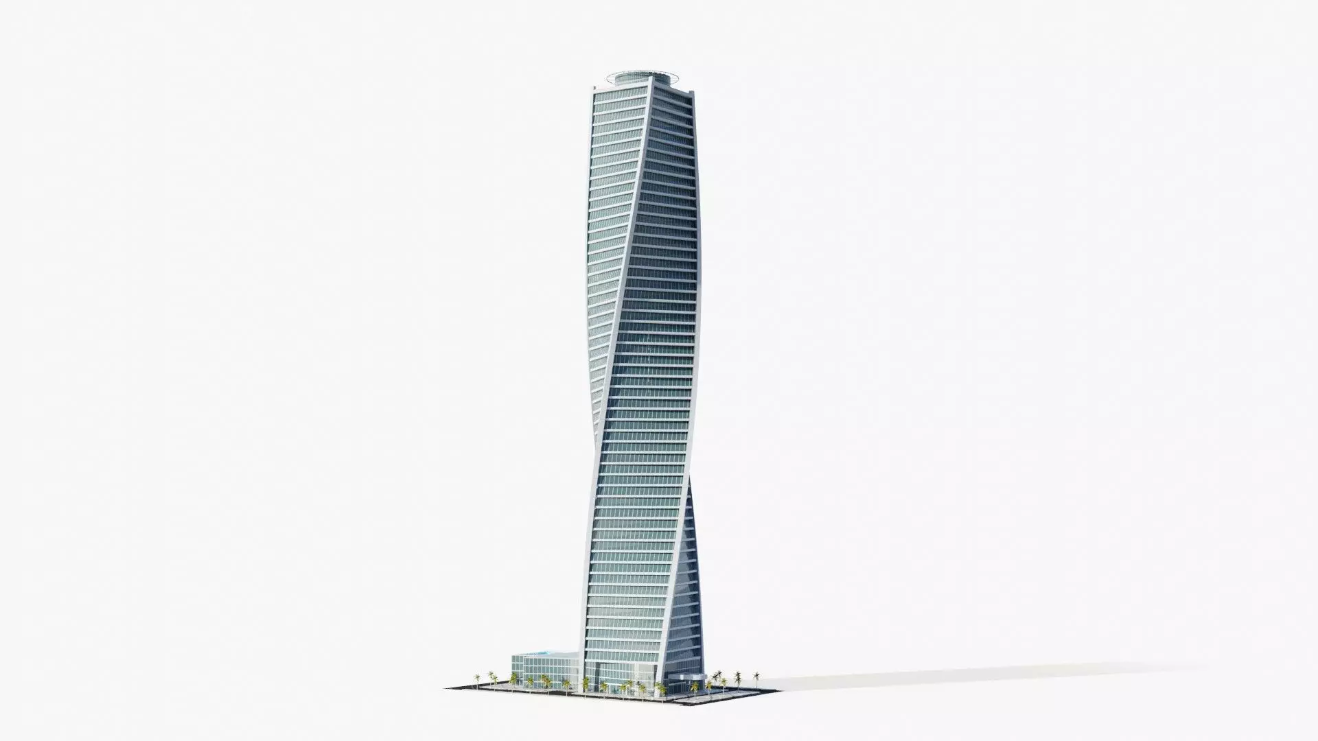 Al Majdoul Tower - saudi arabia 3D model_0