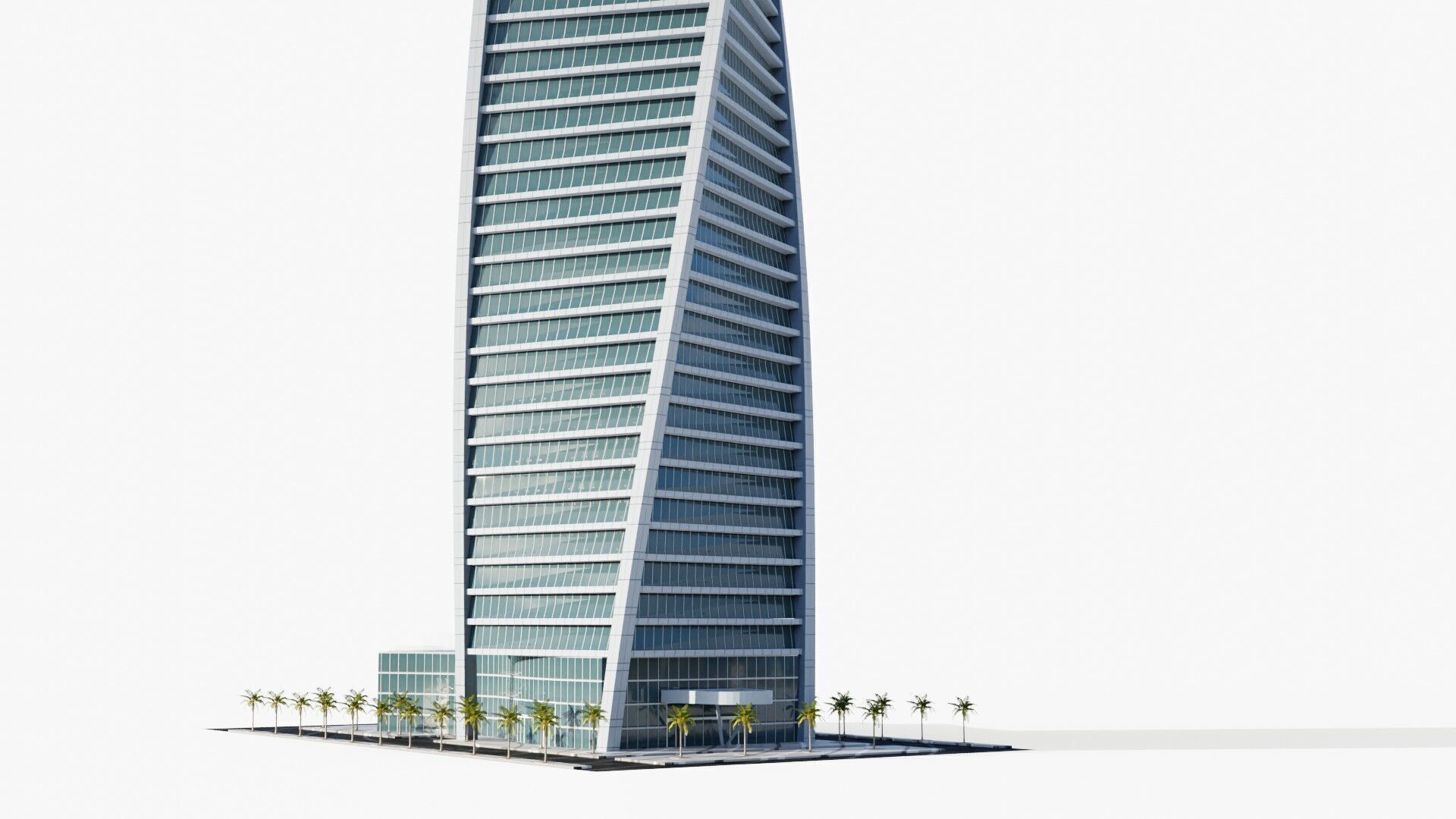 Al Majdoul Tower - saudi arabia 3D model_5