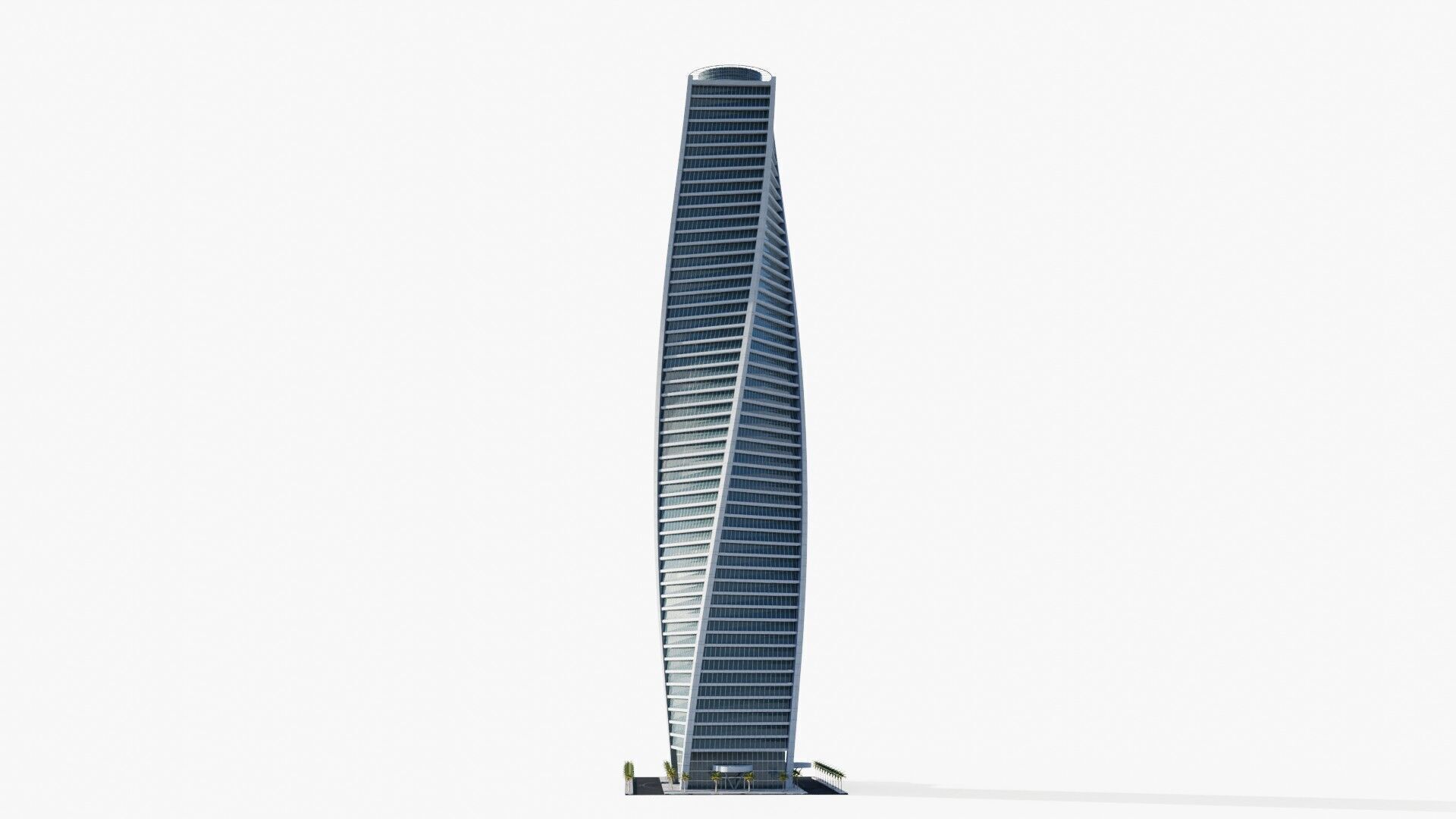 Al Majdoul Tower - saudi arabia 3D model_3