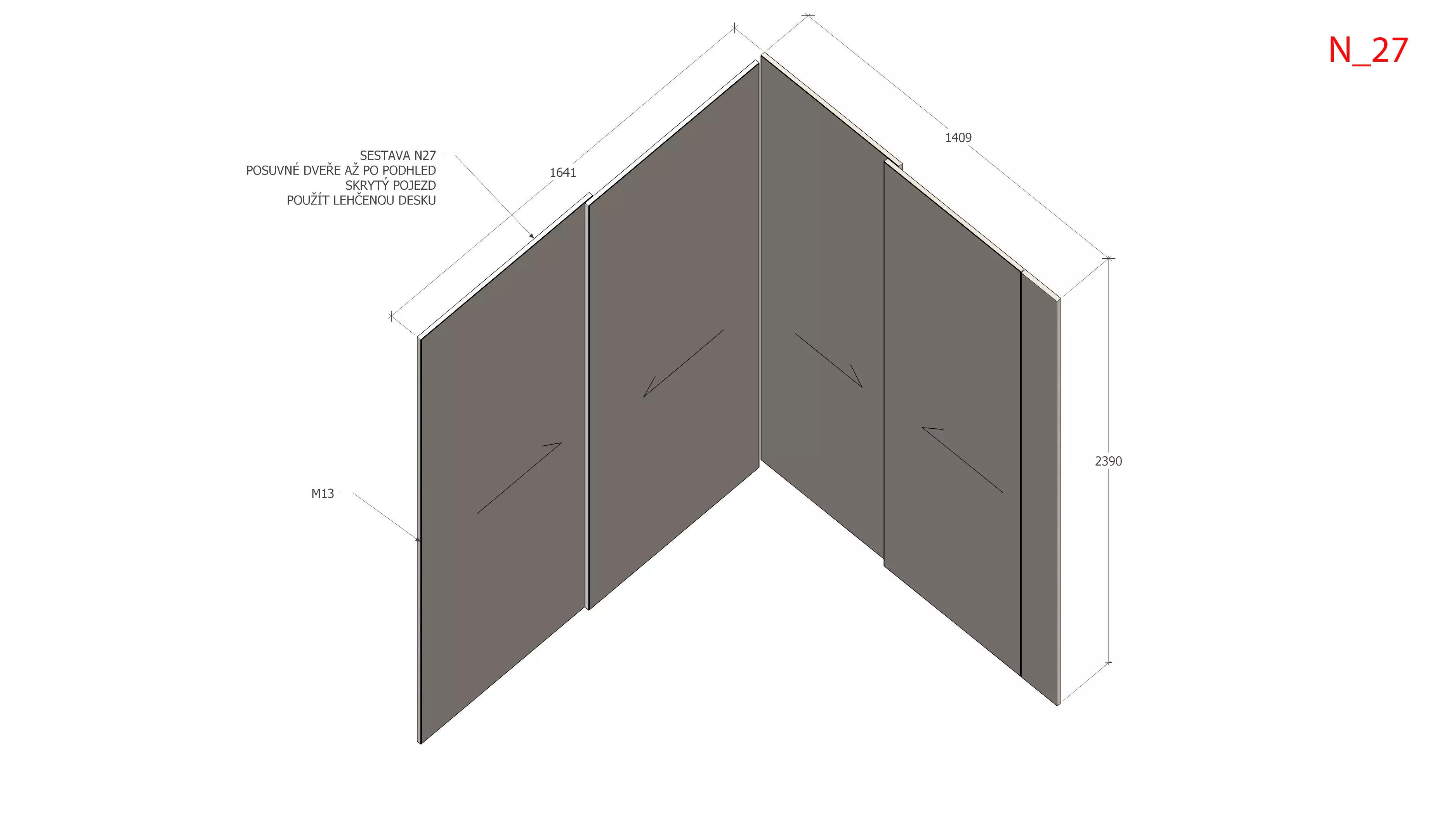 SLIDING DOORS Free 3D model