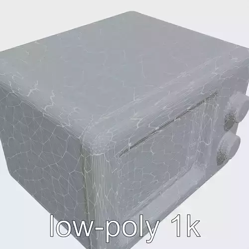 Vibrant Playful Microwave with Smooth Buttons