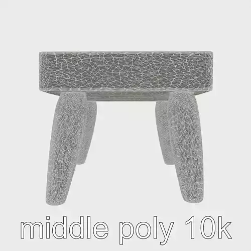 Playful Clay Game Table with Bright Surface