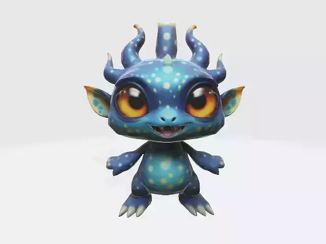chibi fantasy creature