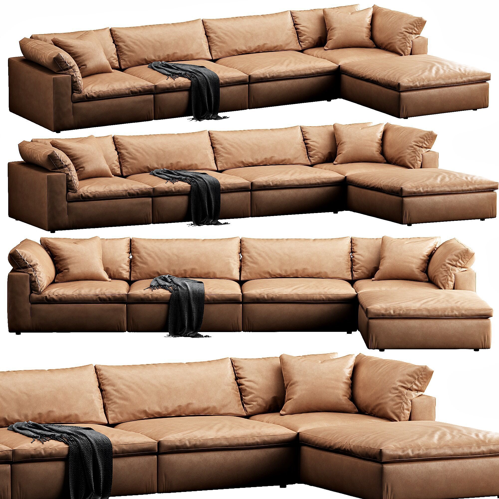 Restoration Hardware Cloud 3D model_2