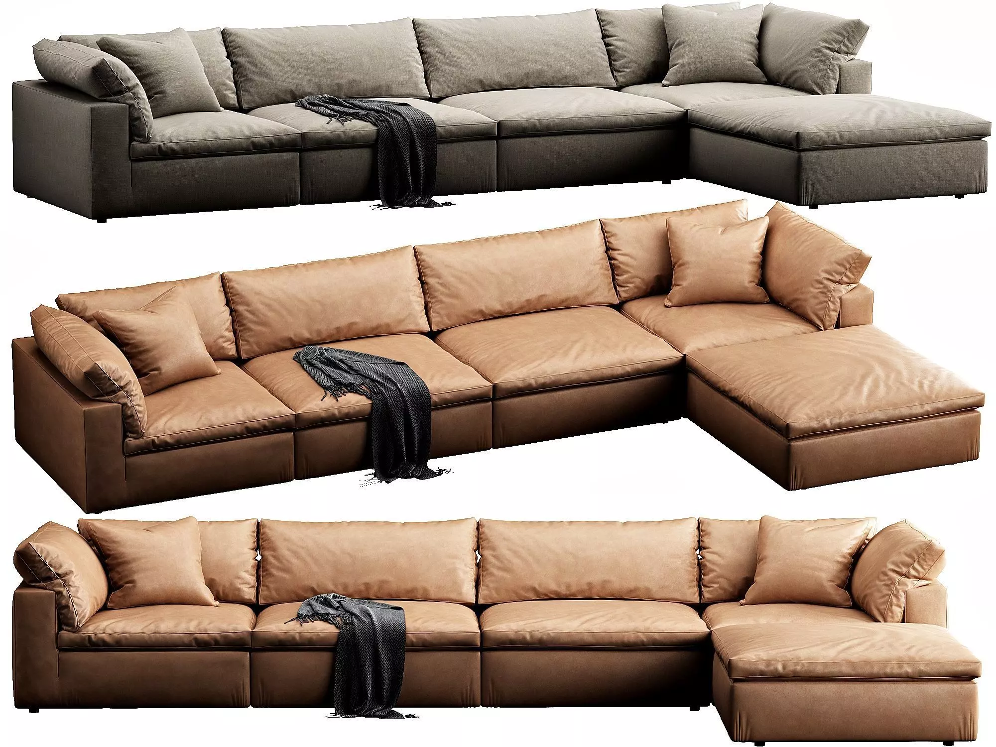 Restoration Hardware Cloud 3D model_0