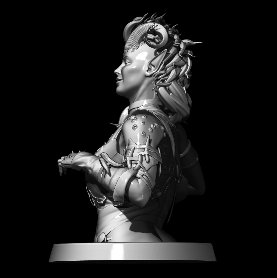 KARLAH - Baldurs Gate 3 - NSFW 3D print model_12