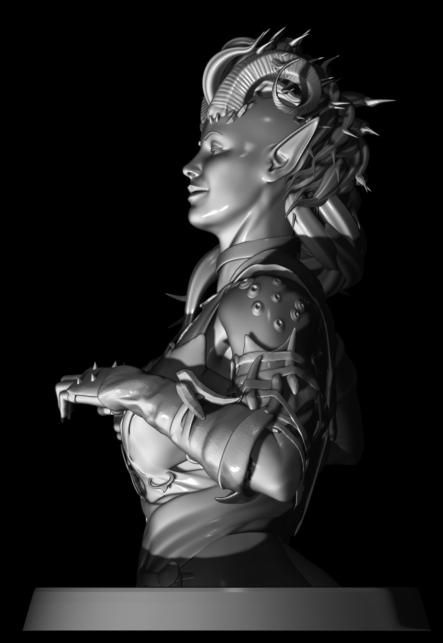 KARLAH - Baldurs Gate 3 - NSFW 3D print model_14