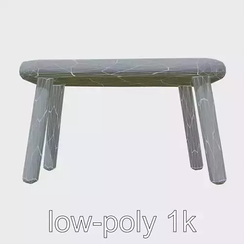 Clay Work Table with Rounded Edges for Cartoon Activities