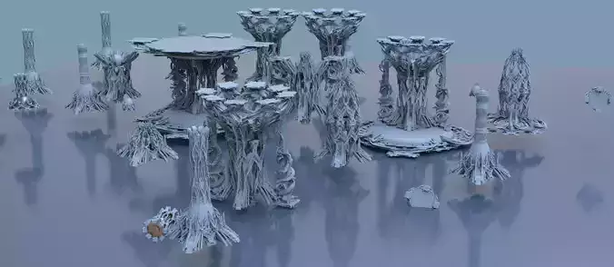 Isle of Avalon Tower collection kitbash