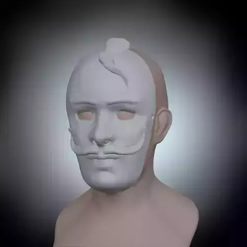 Mask Kosak 3D print model