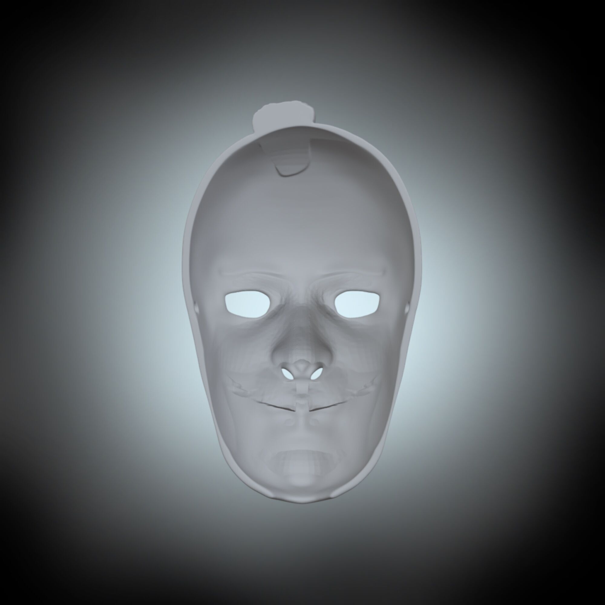 Mask Kosak 3D print model 3D print model_5