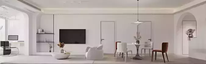 Modern Minimalist Restaurant