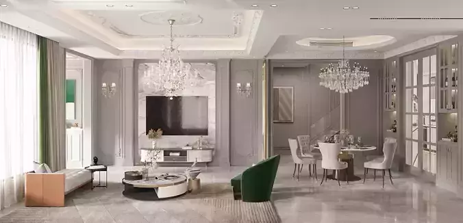 French luxury restaurant