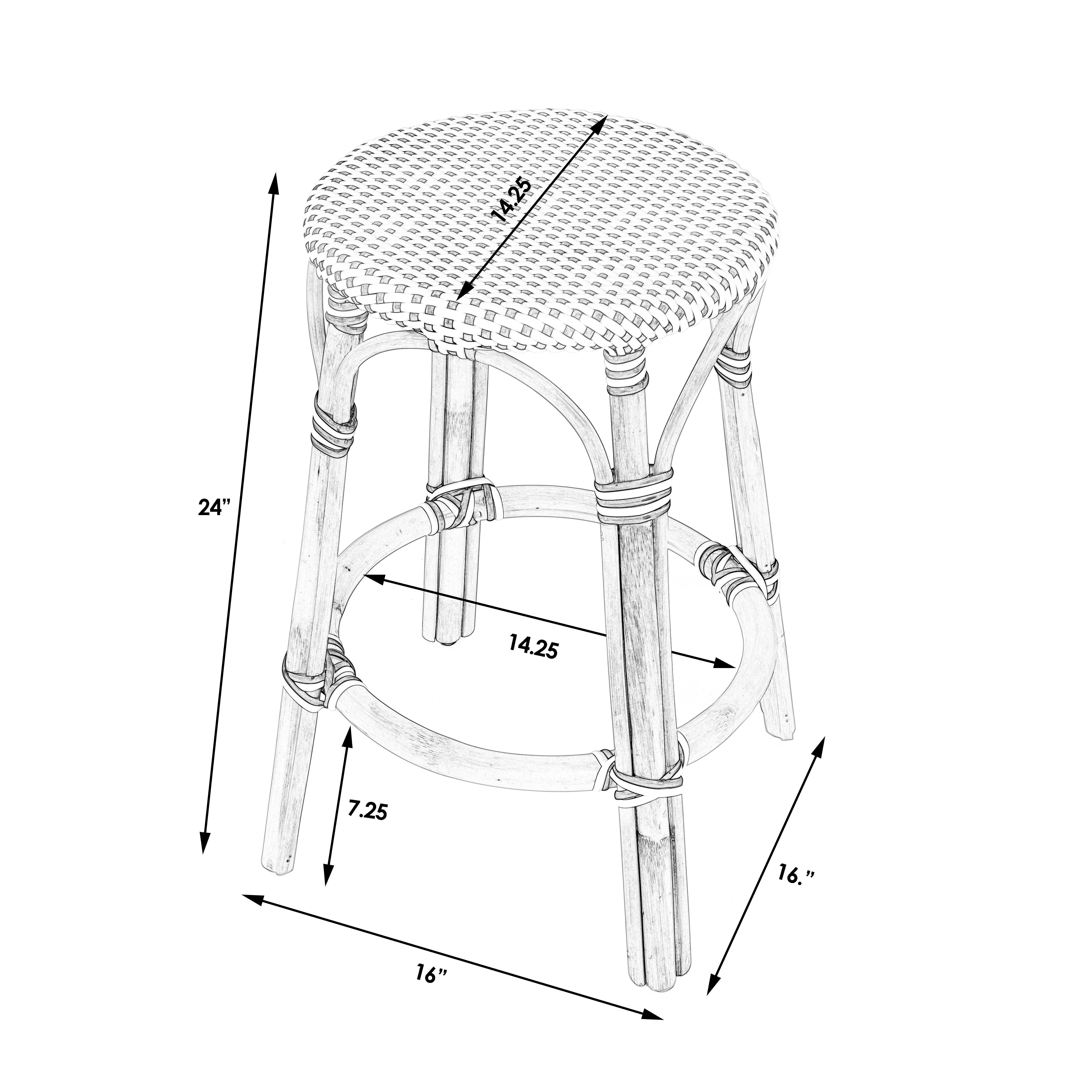 Tobias Counter Stool 3D model_7