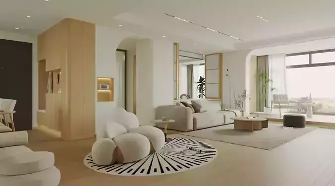 Modern Wooden Restaurant