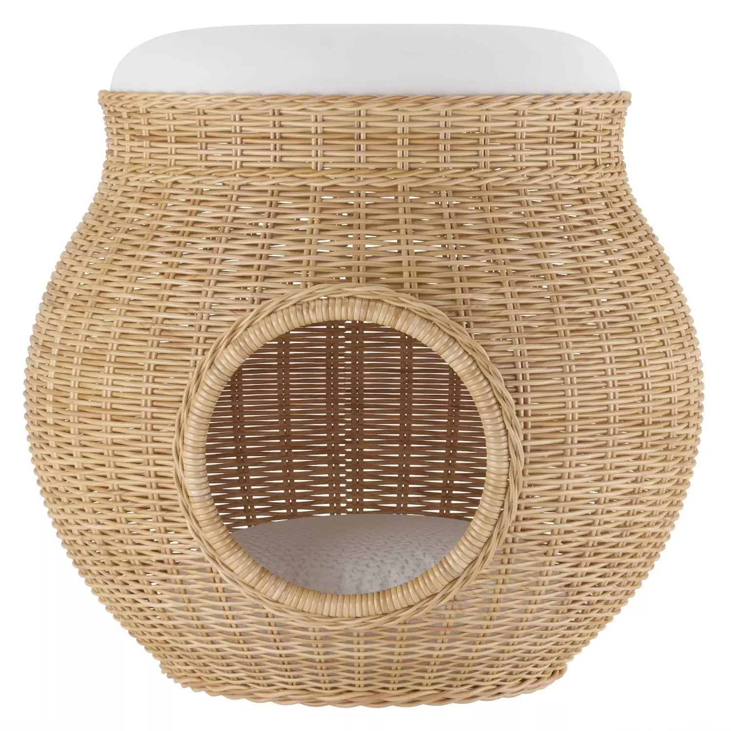 Safavieh Suli Cat Bed with Cushion 3D model