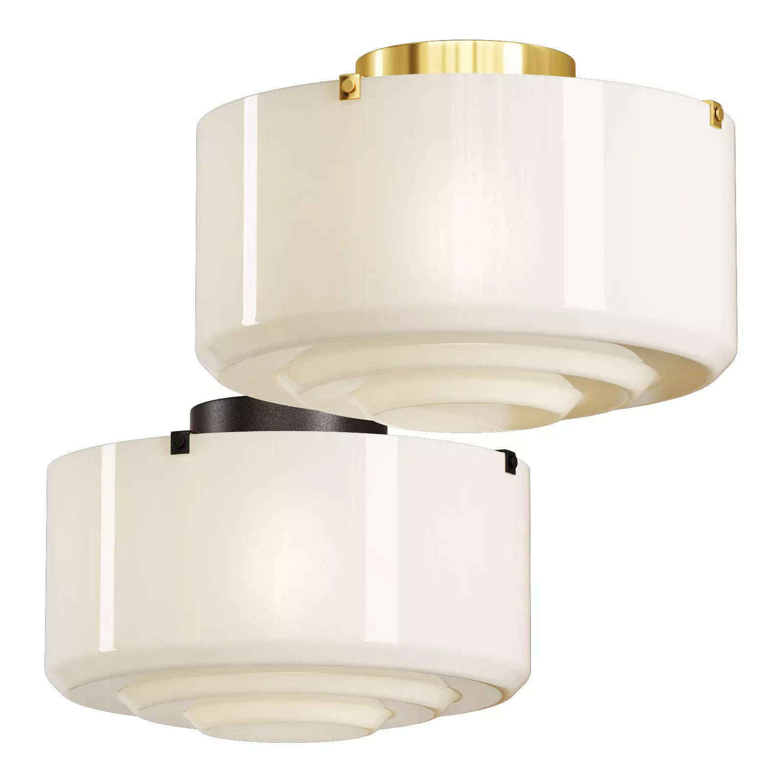 CB2 lenon ceiling lamp 3D model_0