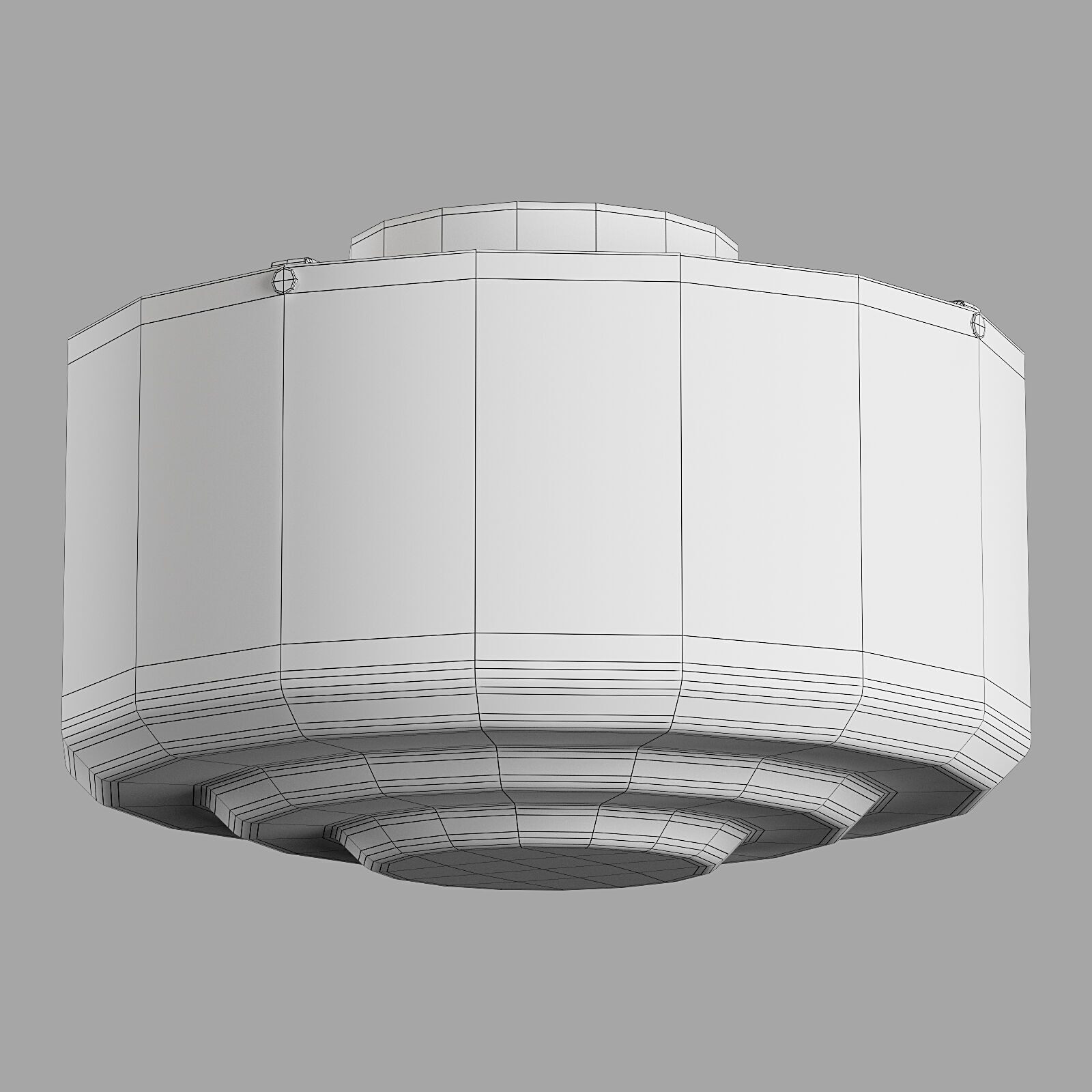 CB2 lenon ceiling lamp 3D model_5