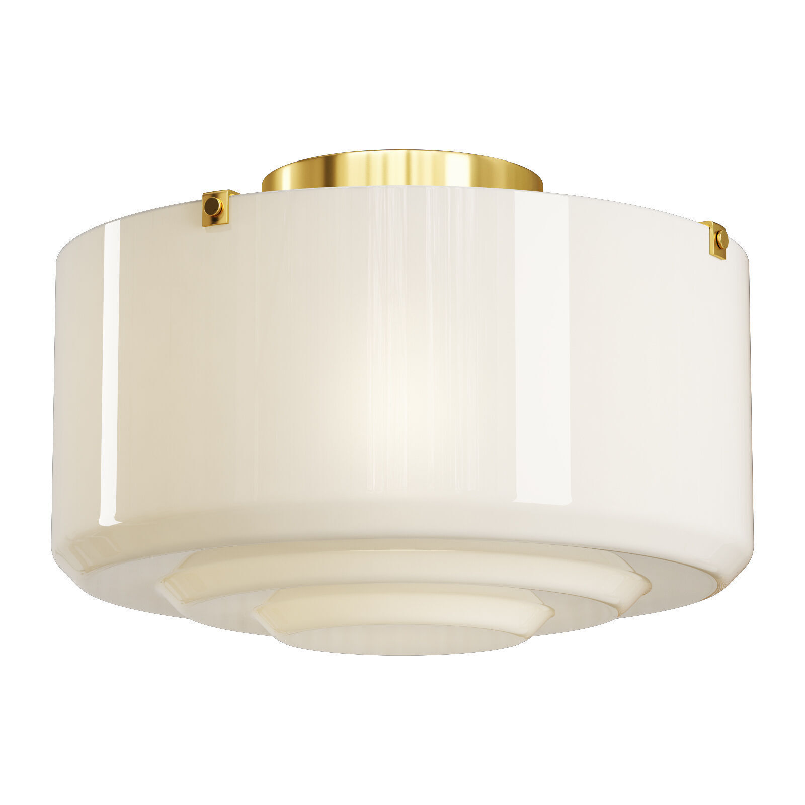 CB2 lenon ceiling lamp 3D model_1