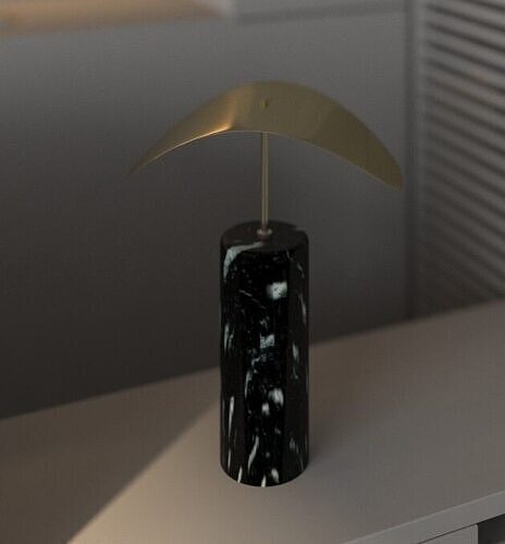 Table Light  3D Model V-Ray SketchUp Lumion 3D model