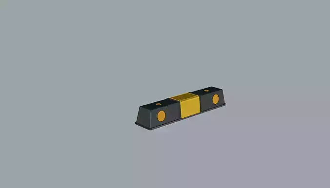 parking stopper 3D print model