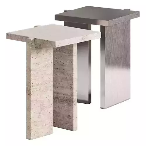 Yet Design Studio Dolmen Side Table 3D model