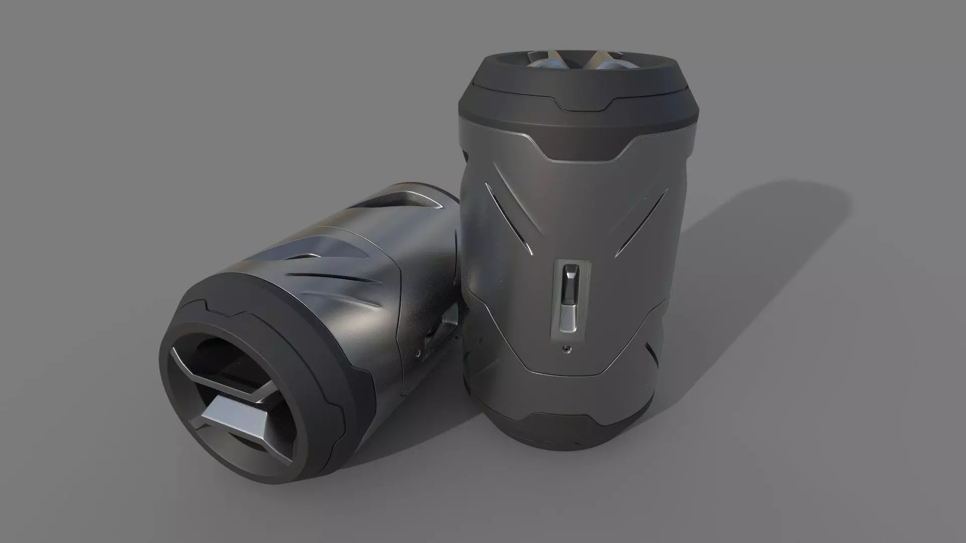 Futuristic Can Concept 3D model_0