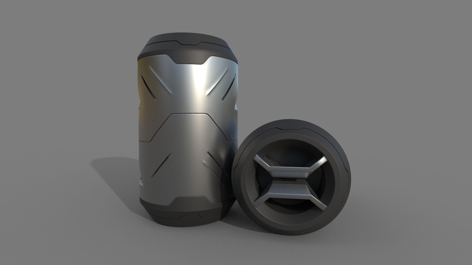 Futuristic Can Concept 3D model_4