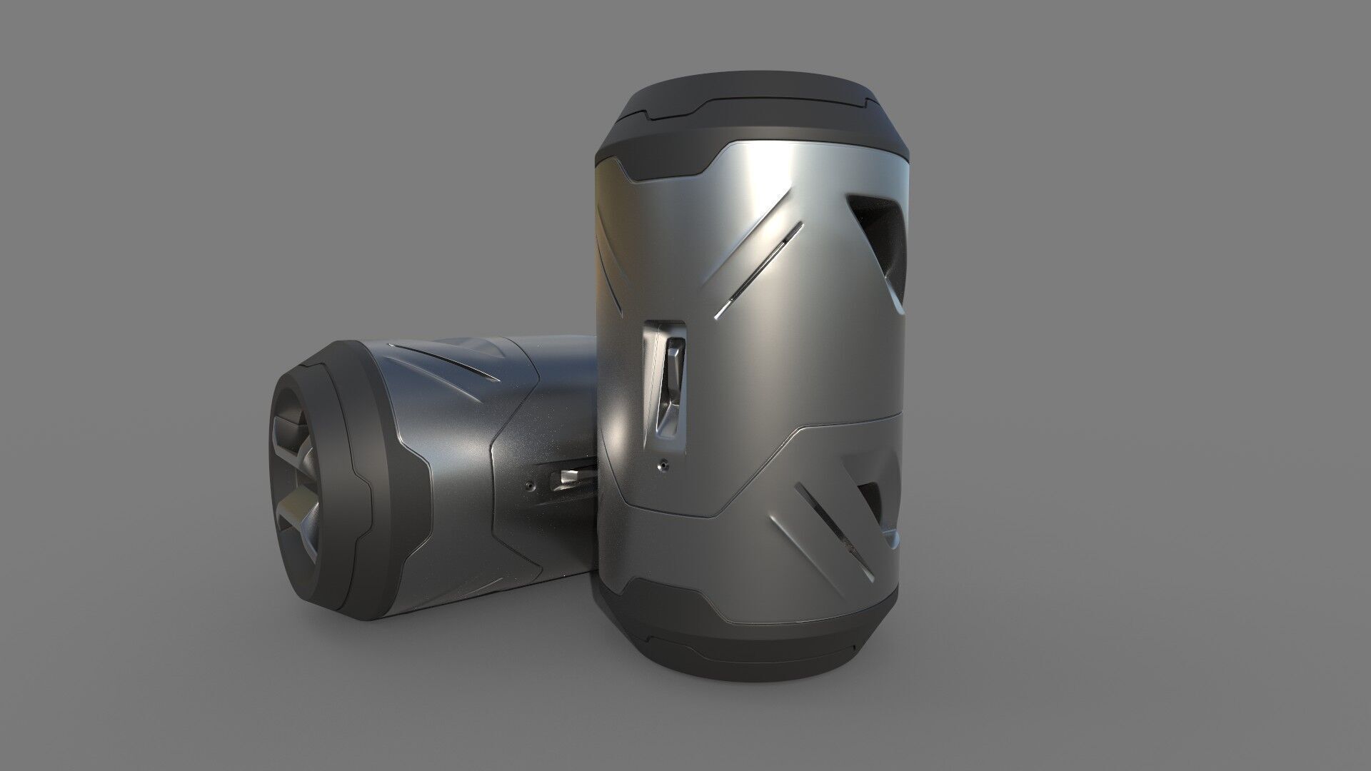 Futuristic Can Concept 3D model_1