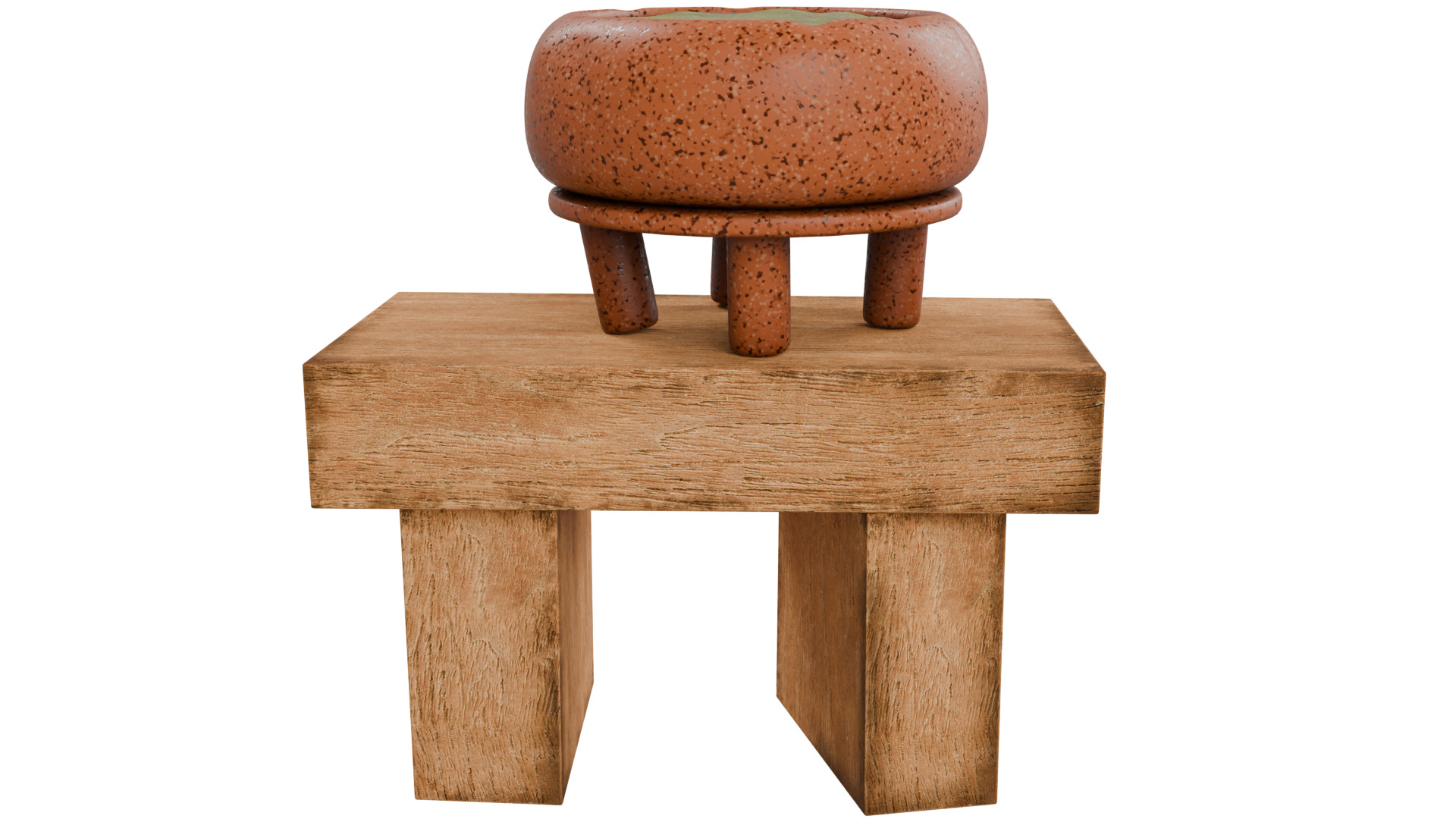 Terracotta Pot 3D model_1