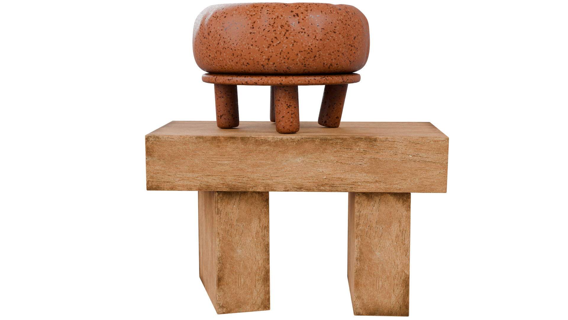 Terracotta Pot 3D model_5