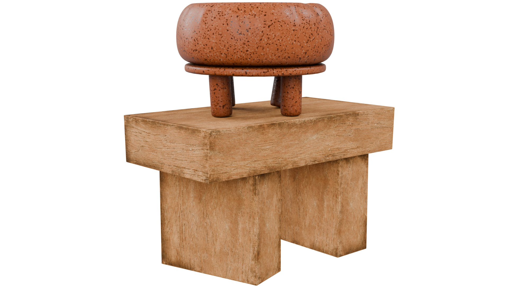 Terracotta Pot 3D model_4