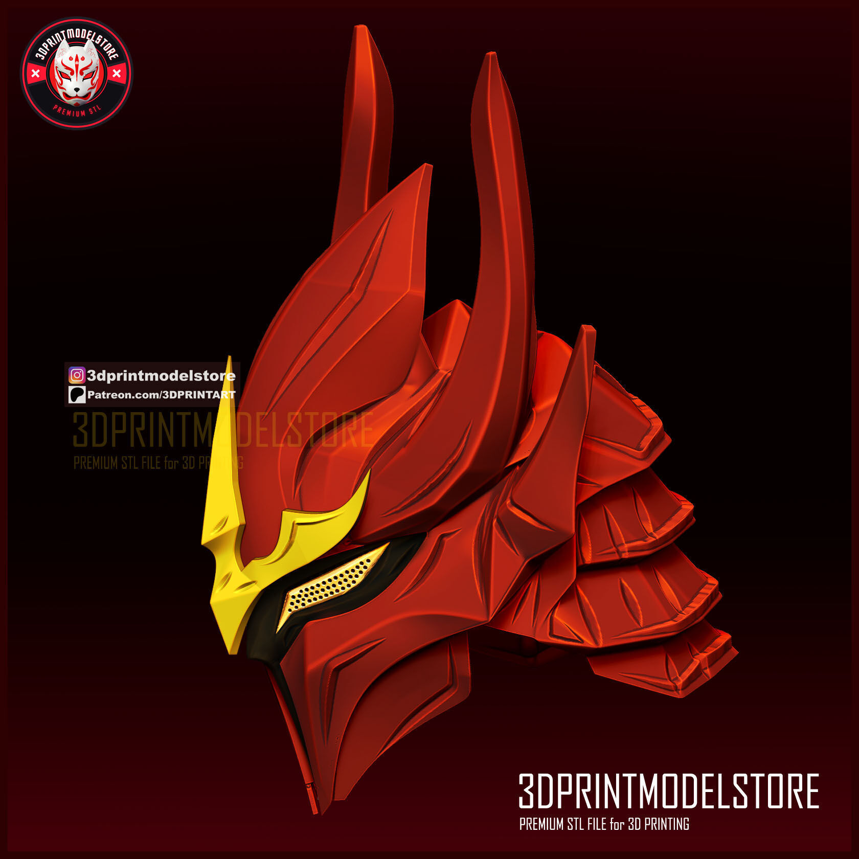 Igris Helmet - Solo Leveling - Anime Cosplay Mask 3D print model_2