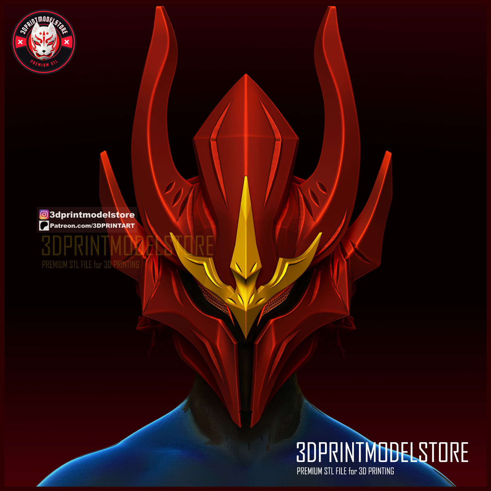 Igris Helmet - Solo Leveling - Anime Cosplay Mask 3D print model_4