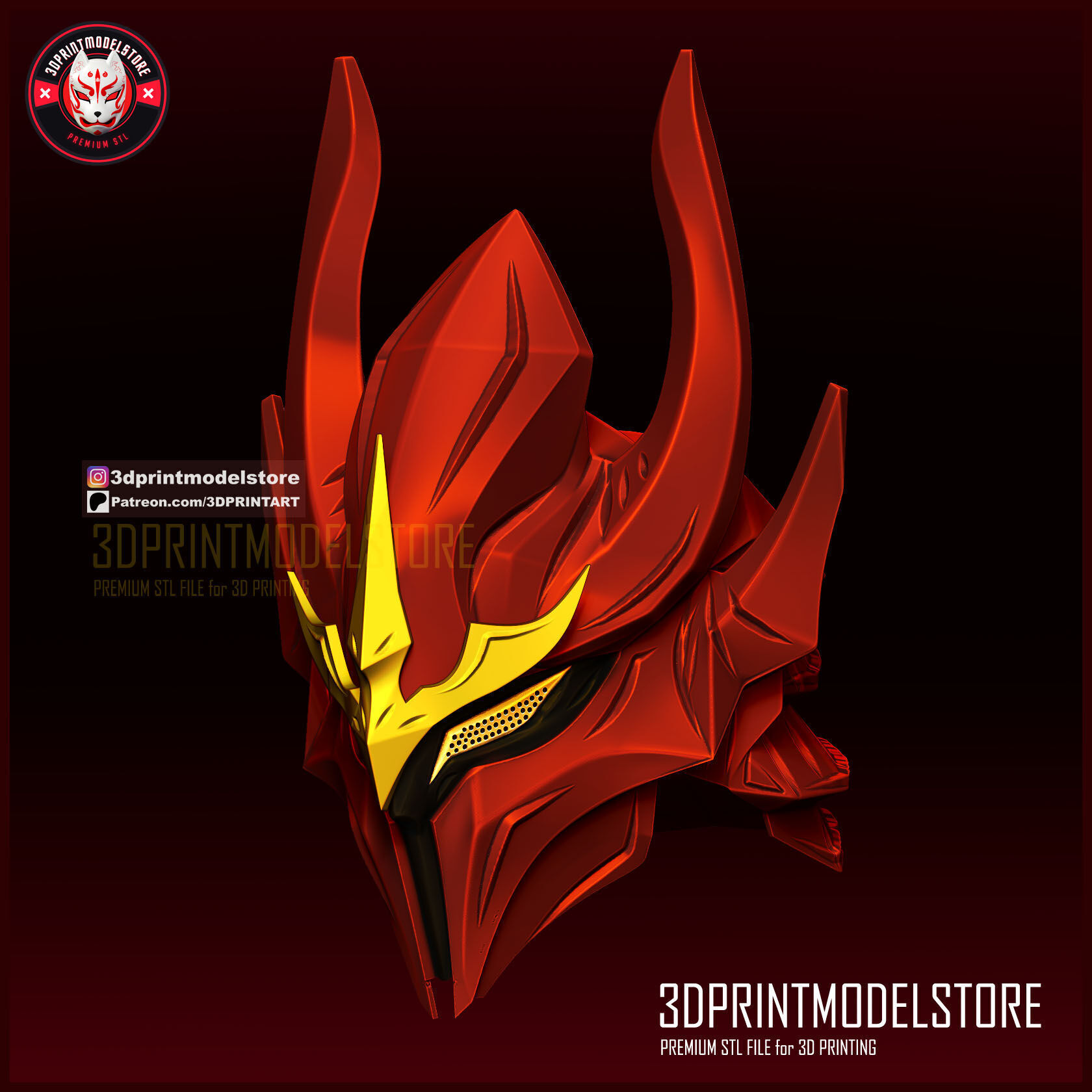 Igris Helmet - Solo Leveling - Anime Cosplay Mask 3D print model_1
