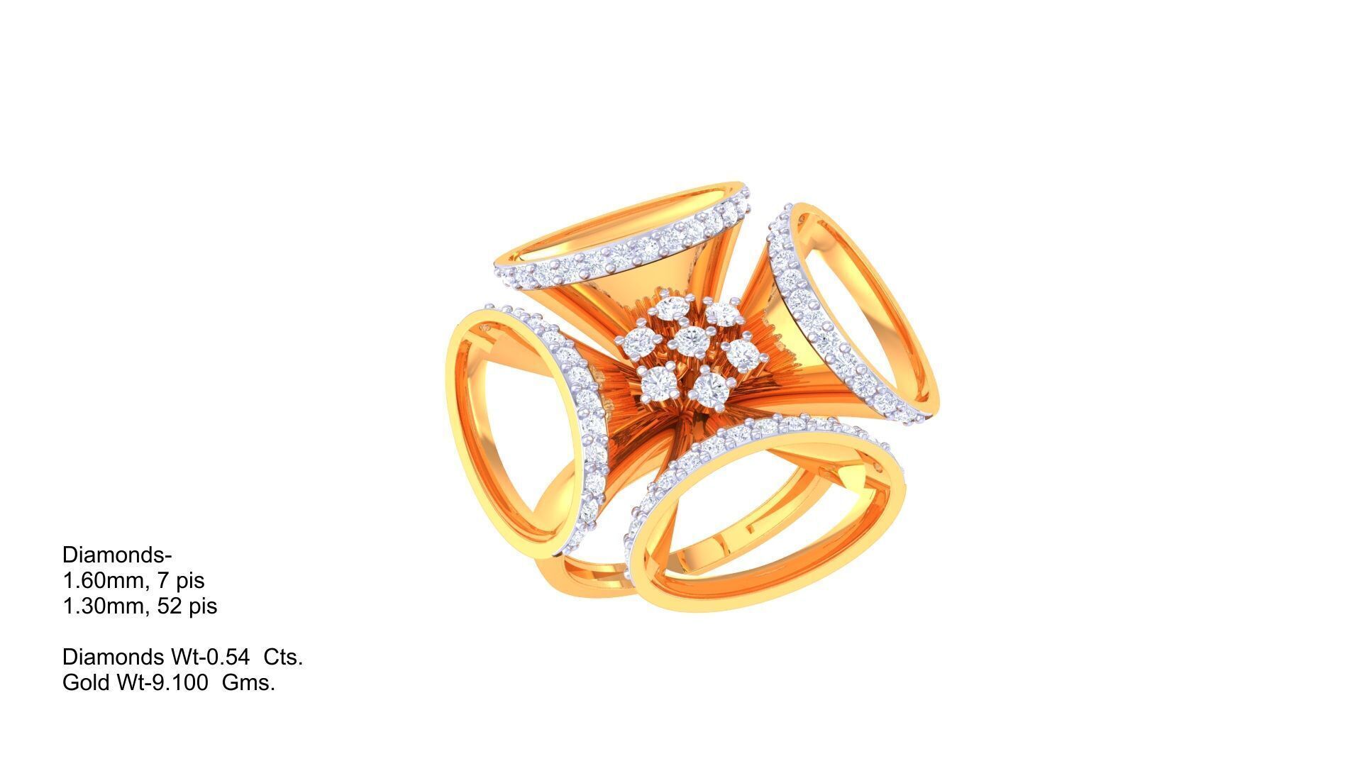 Women Ring MTL 3dm STL OBJ FBX Details 3D print model_4