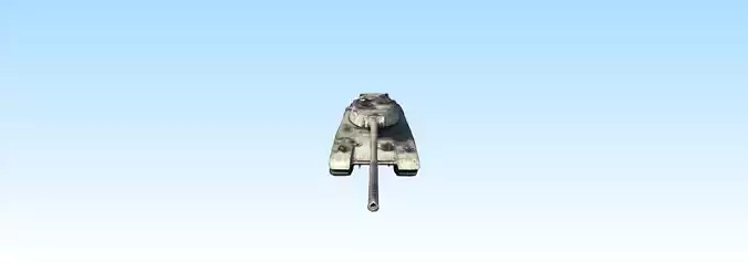 Heavy Armored Assault Tank on the Battlefield