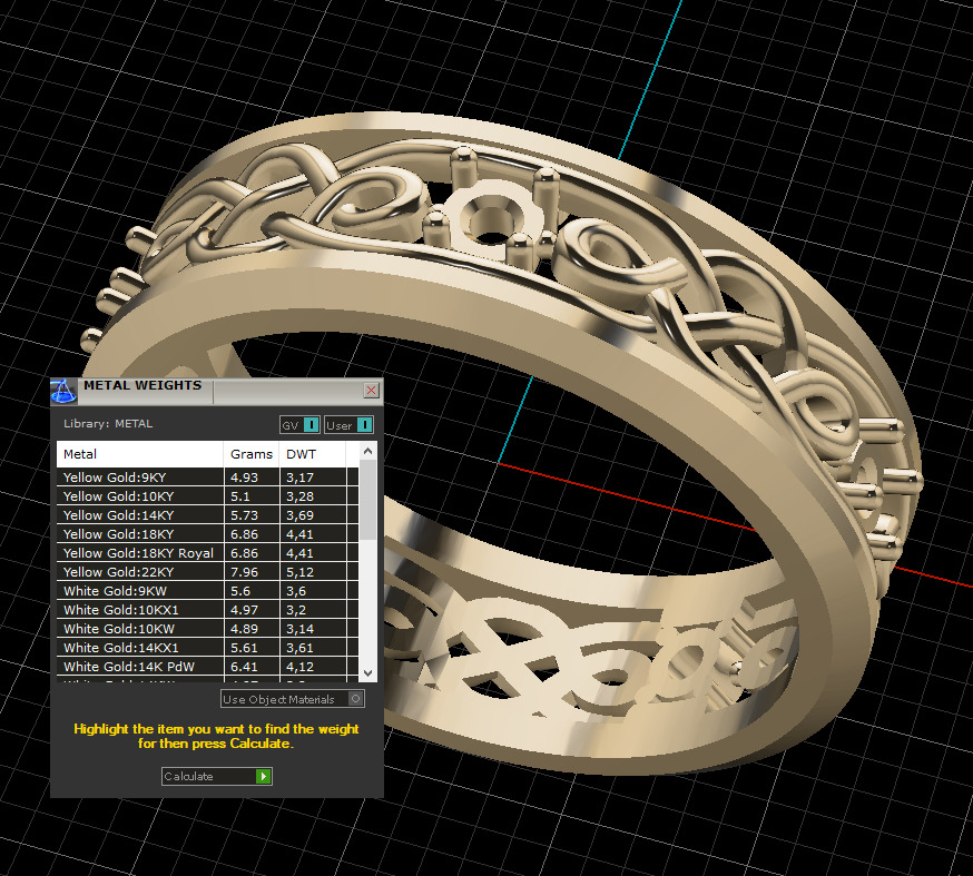 Pattern wedding band ring- STL 3d cad file 3D print model_10