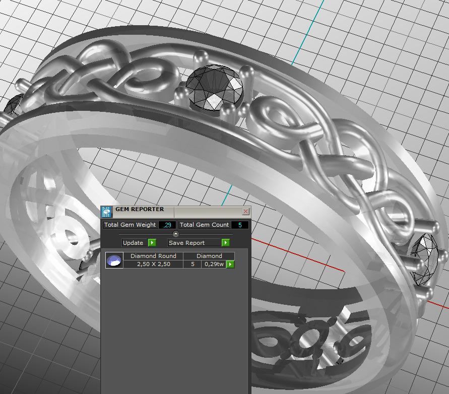 Pattern wedding band ring- STL 3d cad file 3D print model_12