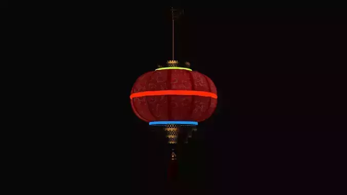 Chinese red lantern 