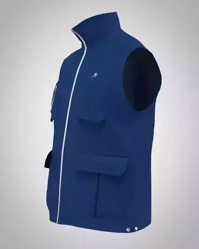 Tactical Utility Vest 3D Model