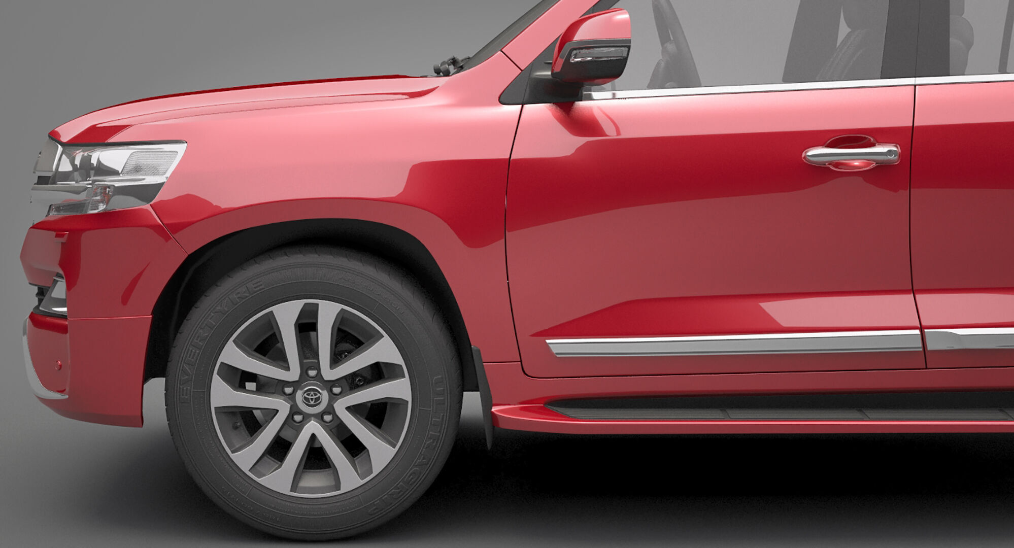 Toyota Land Cruiser J200 3D model_14