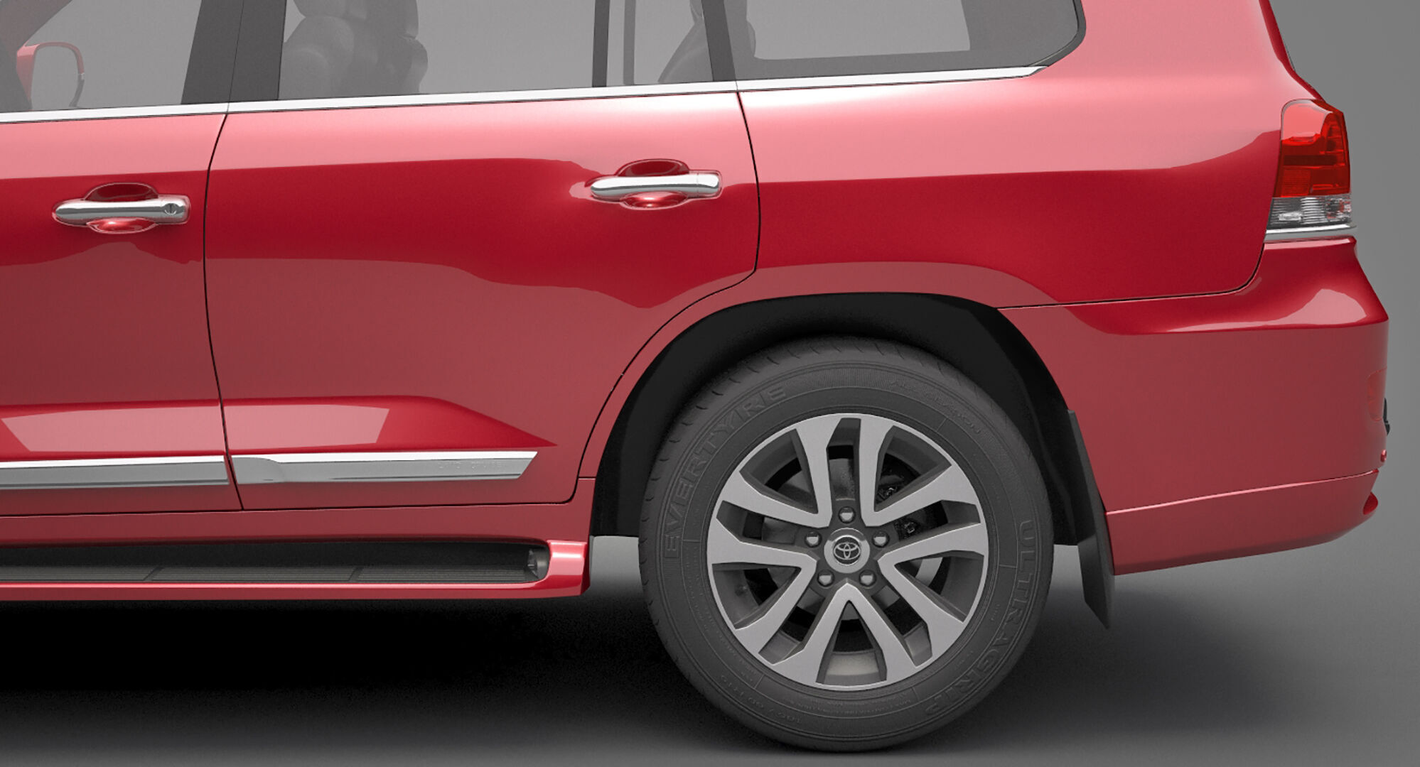 Toyota Land Cruiser J200 3D model_15