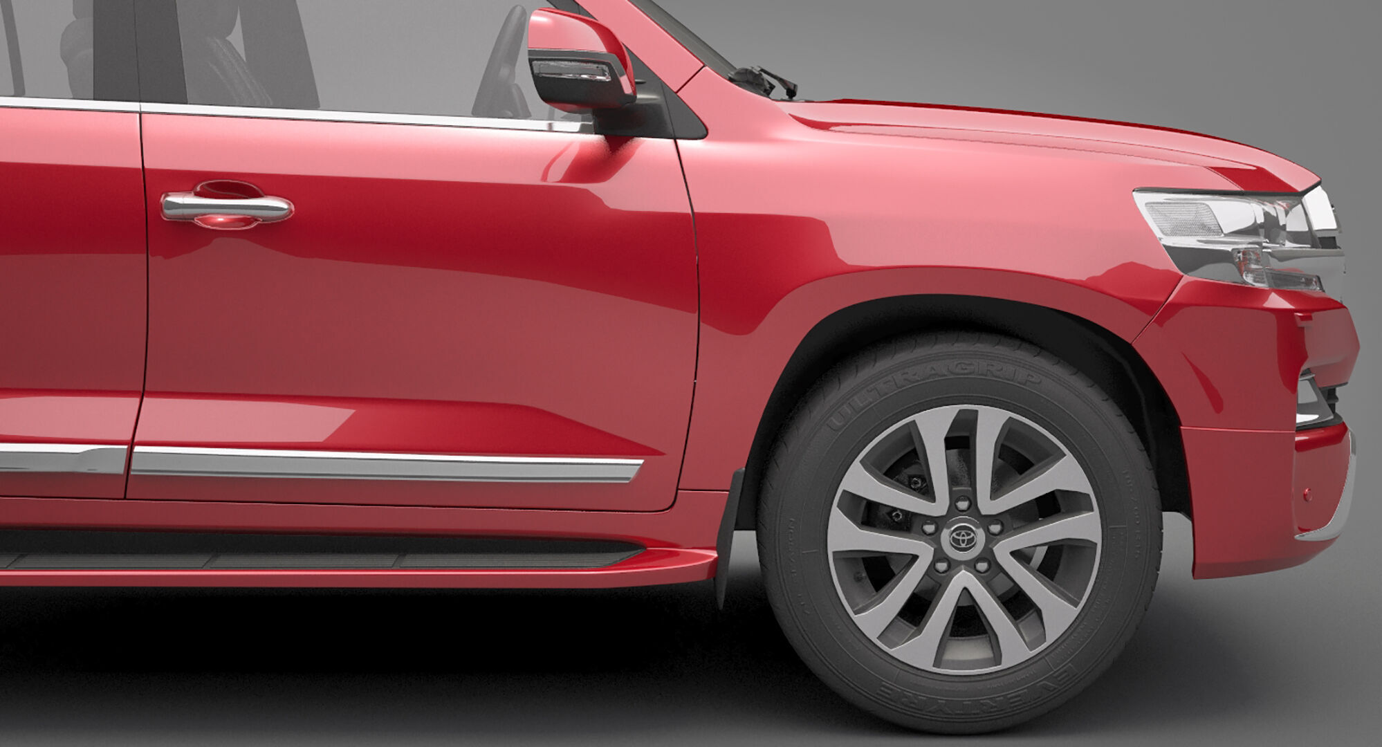 Toyota Land Cruiser J200 3D model_12