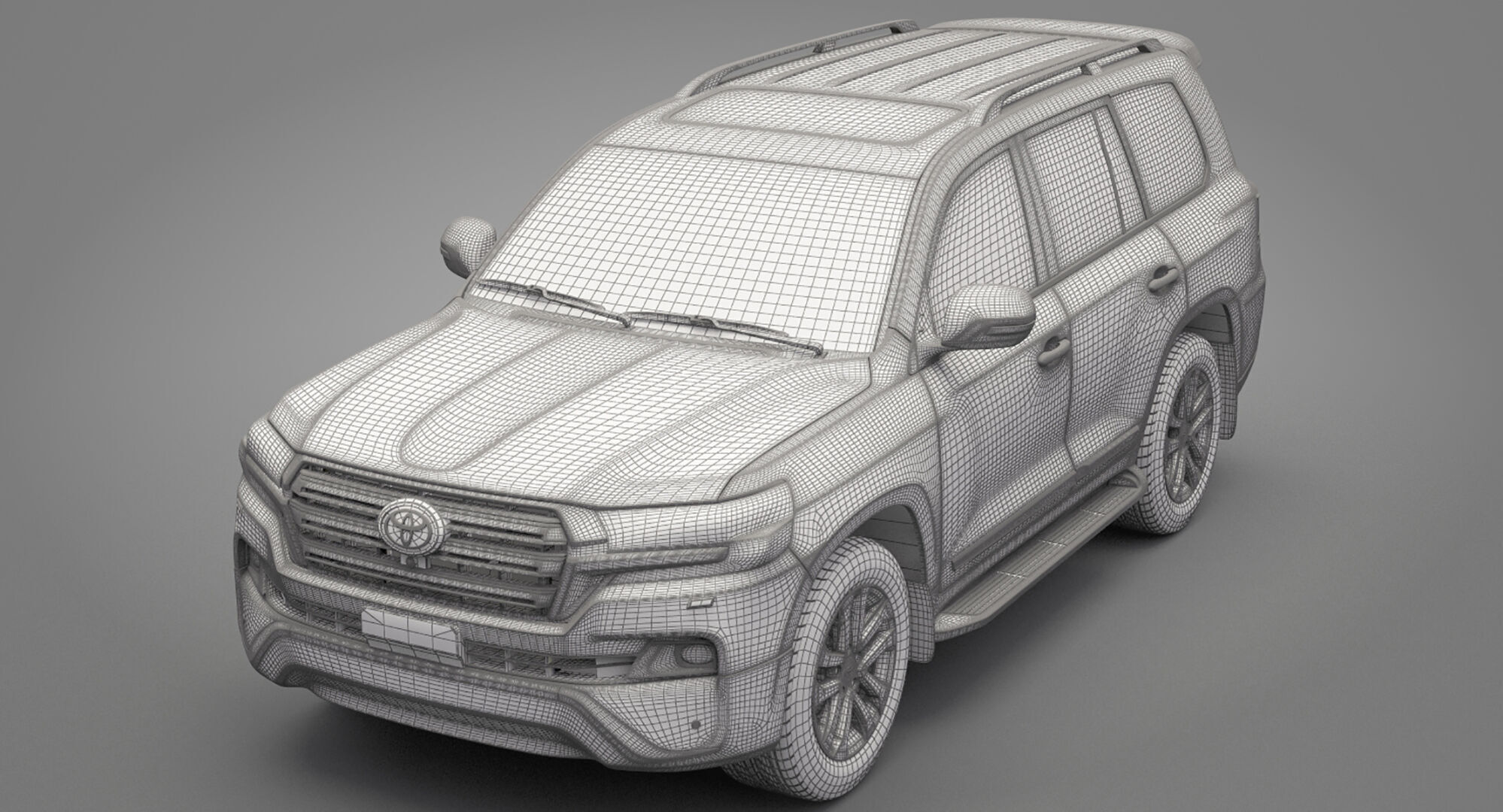 Toyota Land Cruiser J200 3D model_24