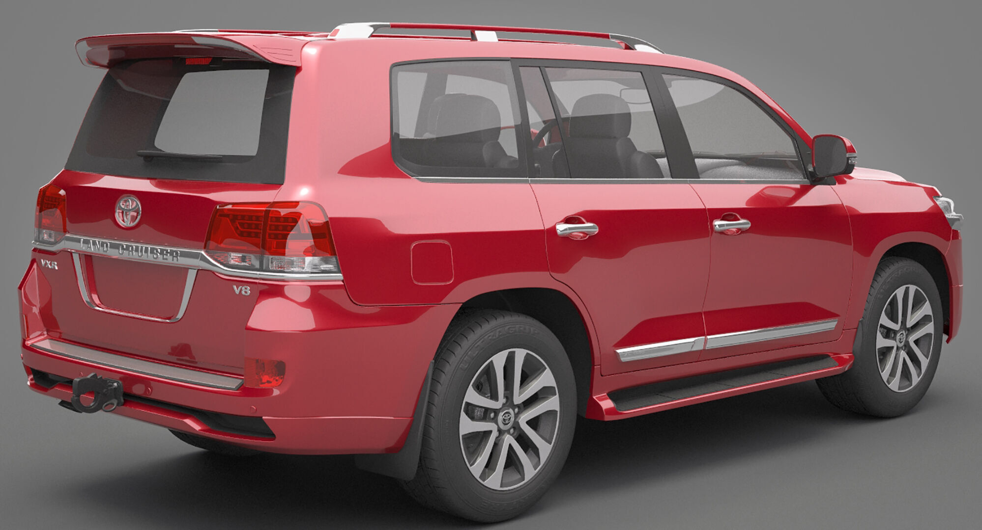 Toyota Land Cruiser J200 3D model_7