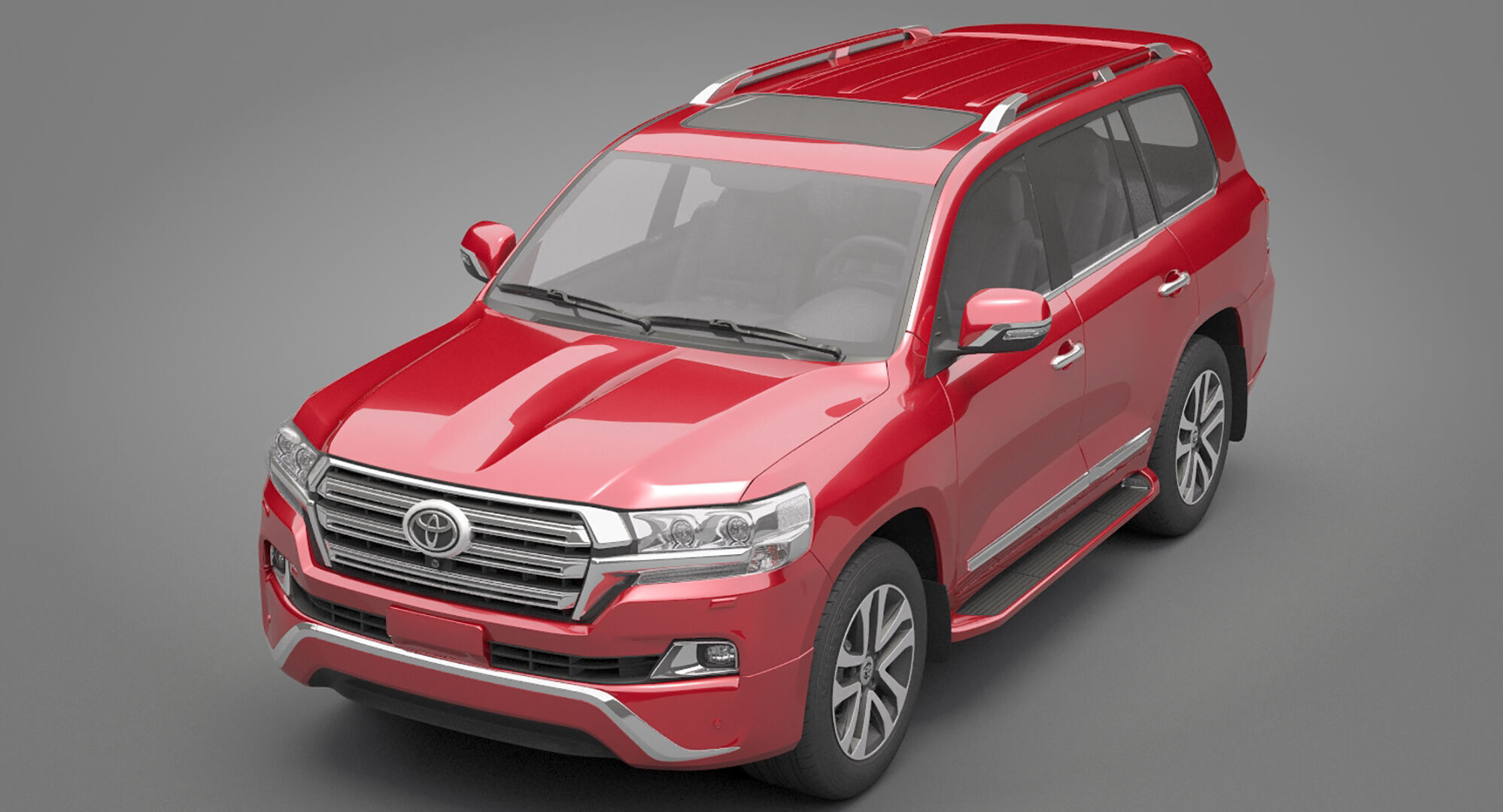 Toyota Land Cruiser J200 3D model_16