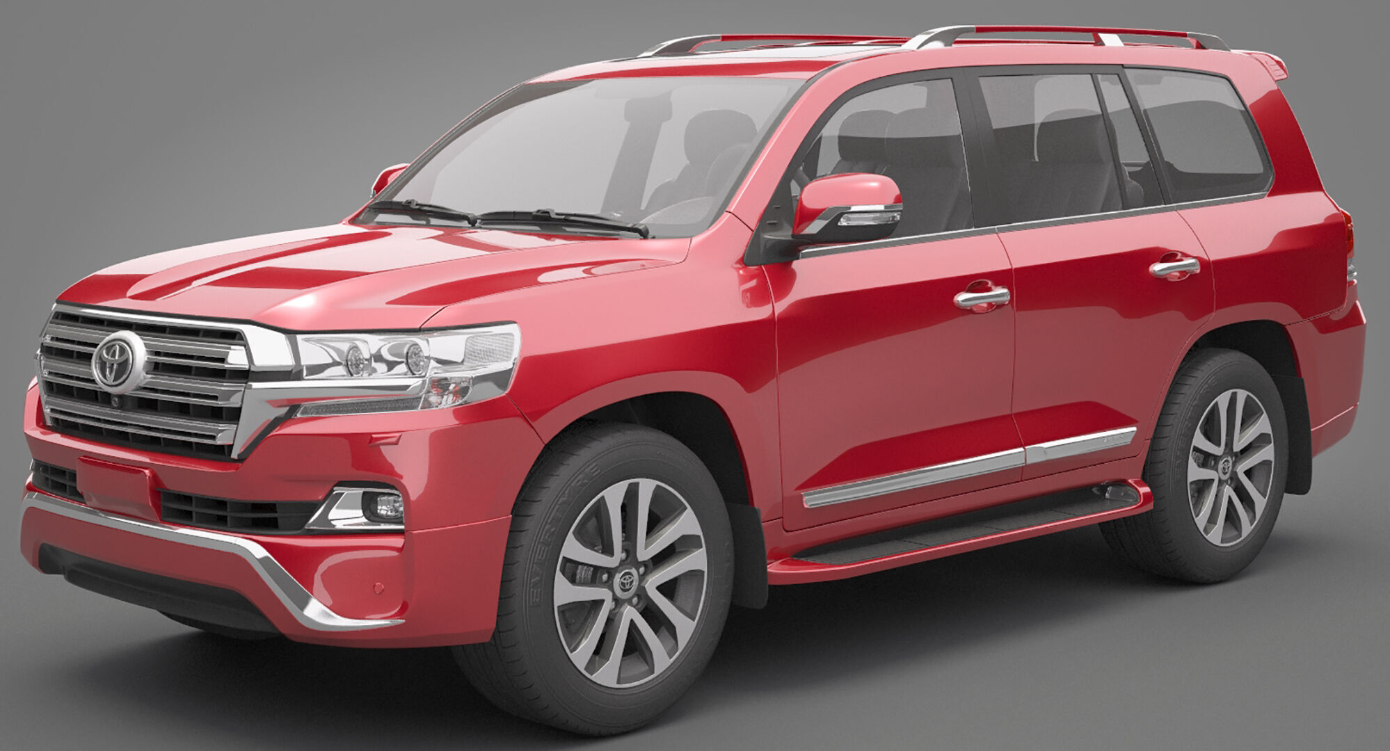 Toyota Land Cruiser J200 3D model_11