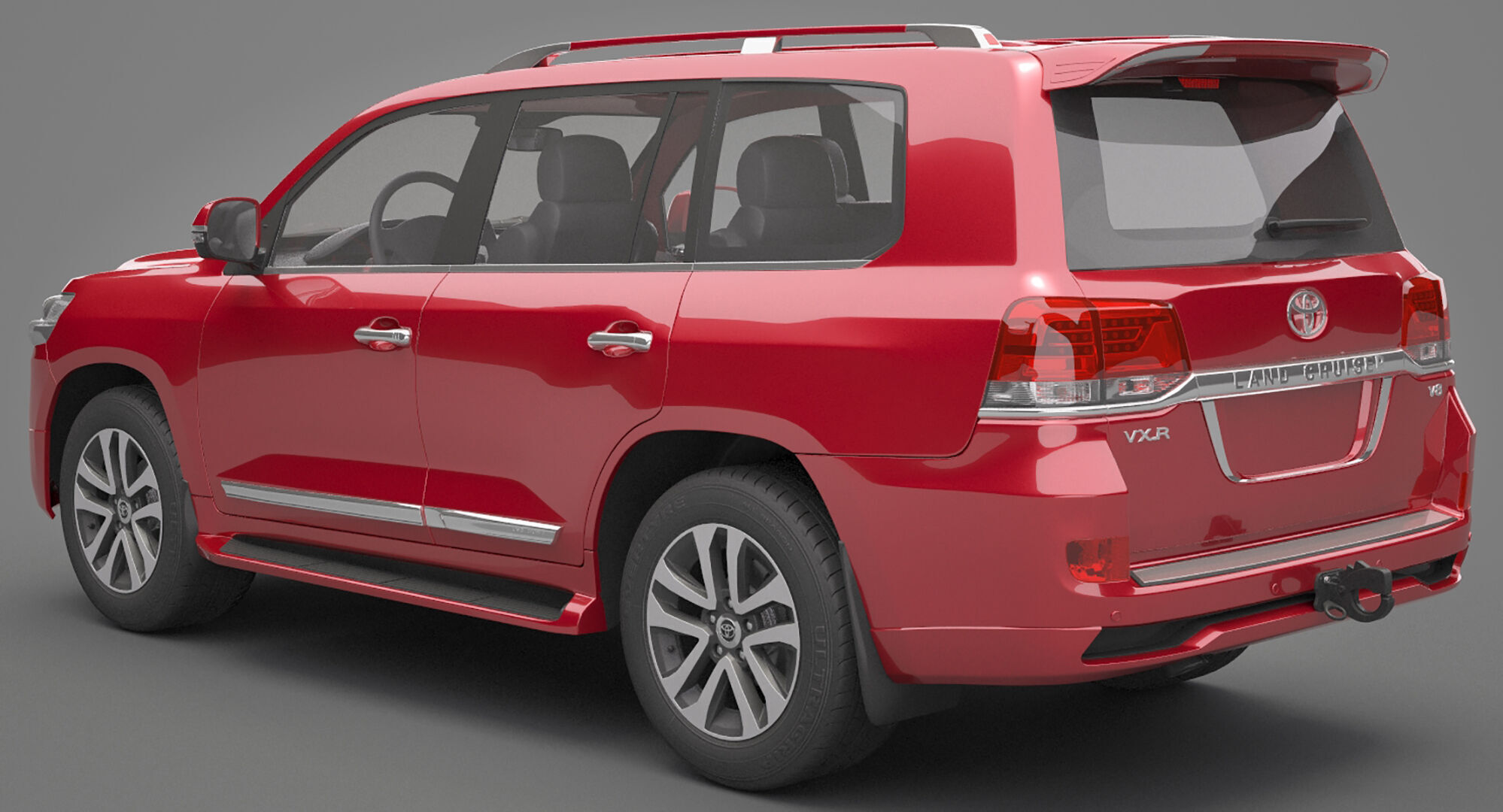 Toyota Land Cruiser J200 3D model_9